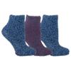 Dr. Scholl's Womens Low Cut Soothing Spa - Lavender & Vitamin E Infused 2 3 Pair Packs Bottom Grippers Sock, Blue, Pink/Blue, 4-10 US view 1