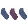 Dr. Scholl's Womens Low Cut Soothing Spa - Lavender & Vitamin E Infused 2 3 Pair Packs Bottom Grippers Sock, Blue, Pink/Blue, 4-10 US view 2