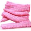 100pcs Disposable Hair Net Bouffant Cap Kitchen Food Medical Worker Non Woven US Pink Blue White (Pink) view 2