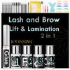 Lash Lift Kit, Lash Lifting and Brow Lamination 2 in 1, DIY Eyelash Perm At Home, Perming Lashes With Strong Glue(lash and eyebrow lift kit) view 1