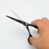 5.5 Inch 440c Professional Hairdresser Scissors Japan Salon Hairdresser Tools Hair Razor Barber Thinning Scissors Haircut Shears (Black) view 3