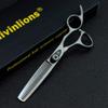 6 Inch Japanese Hair Cutting Shears Professional Salon Hairdressing Scissors Hairstylist Hair Scissors Barber Scissors Thinner (Black) view 4