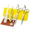 6" razor professional barber scissors japan Hairdressing Scissors Hairdresser Hair Clipper Comb Thinning Shears hair cut tools view 1