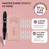 M Permanent Makeup Machine - Microblading Machine, Eyebrow Tattoo Machine - Microshading, Lip, Ombre Brows Machine - Wireless Machine Kit - Achieve Flawless Results (Machine, Pink) view 4