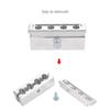 4 Cavities DIY Lipstick Mold, Aluminum Alloy Lipstick Mold, Lip Balm Maker Tool for Home Women DIY Lovers Salon(#2) view 3