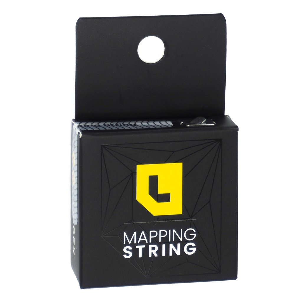 LIUDEX Pre-Inked Eyebrow Mapping String  an Essential Cosmetic Tool for Microblading and Waxing; Effective and Easy-to-Use Black Ink Eyebrow Thread Brow Marker for Flawless Perfection
