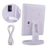 22 LED Lights Touch Screen Makeup Mirror (Gray) view 3