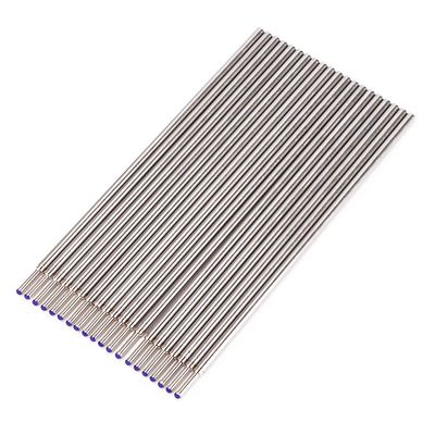 20pcs/Box Skin Marker Pen Piercing Skin Surfer Cores Microblading Marking Pen Refill Accessory Marker (Blue)