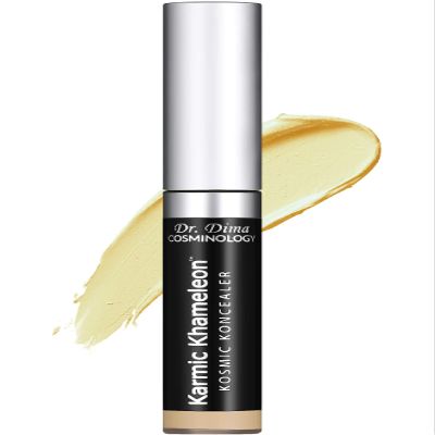 FIX YOUR KARMA! KOSMIC KONCEALER - SMOOTH MATTE UNBEATABLE CONCEALER COVERAGE AND CORRECTION OF DARK CIRCLES, REDNESS, BLEMISHES, FINE LINES AND PORES. LONG WEARING AND CREASE PROOF