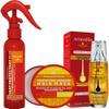 Arvazallia Heat Protectant, Protein Hair Mask, and Argan Oil Hair Treatment Bundle - Ultimate Hair Care for Heat Damage Protection, Repair, and Strengthening view 1