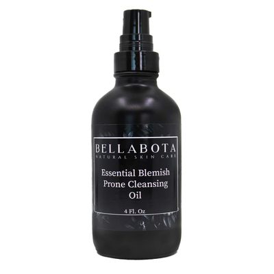 Bellabota Essential Blemish Prone Cleansing Oil | Gentle Blackhead Remover | Removes Makeup | Simple | Deep Clean Pores | Acne Treatment | Natural and Non-greasy