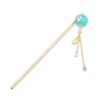 Hair Stick for Bun Kanzashi Metal Hair Pin Japanese Style Hairpin Hair Chopstick Hair Accessory for Women for Women (SAKURA ball/Blue) view 1