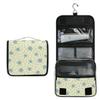 senya Hanging Travel Toiletry Bag Flowers Round Dot Kit Makeup Case Cosmetics Organizer for Men Women overnight view 1