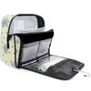 senya Hanging Travel Toiletry Bag Flowers Round Dot Kit Makeup Case Cosmetics Organizer for Men Women overnight view 3