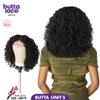 Sensationnel Butta Lace Wigs - Unit 5 Extra Wide 5 Inch Deep Parting Synthetic Preplucked Hairline Glueless Lacefront (1B OFFBLACK) view 4