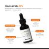 Minimalist 10% Niacinamide Serum for Acne Control & Oil Balancing with Zinc | Pore Minimizer for Face | Clears Acne Marks & Blemishes for Even Skin Tone | For Women & Men | 1 Fl Oz / 30 ml view 2