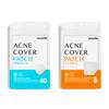 AVARELLE Bundle (40 Count) Hydrocolloid Acne Patches Blemishes and Zit with Tea Tree Oil, Calendula Oil and Cica Oil for Face, Vegan, Crue(Original + XL Patch Bundle) view 1
