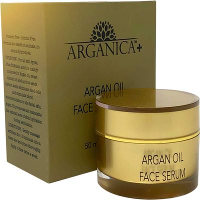 100% Pure Moroccan Argan Oil Face Serum For Radiant Skin, Revitalizing Night Routine, 50 ml - 1.7 fl.oz