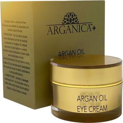 100% Pure Moroccan Argan Oil Eye Cream For Anti-Aging, Renewing and Rehydrating, 50 ml 1.7 fl.oz