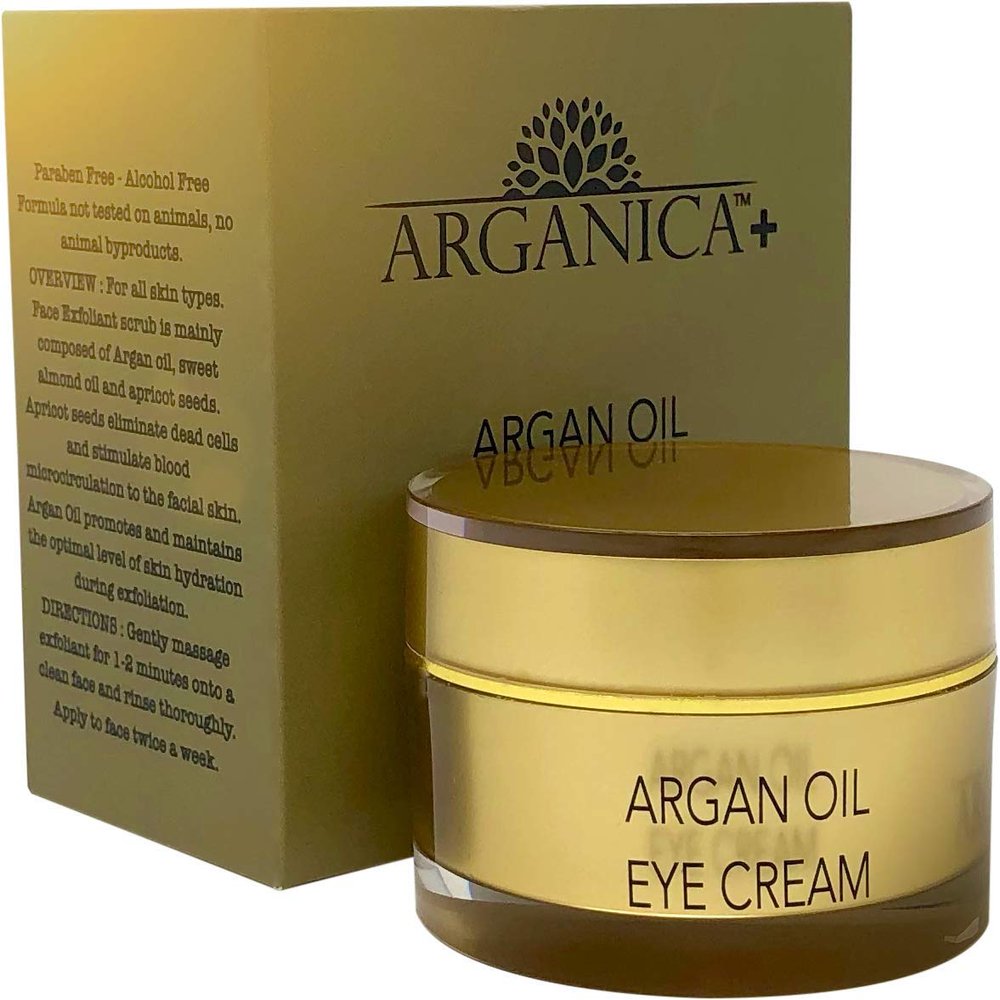 100% Pure Moroccan Argan Oil Eye Cream For Anti-Aging, Renewing and Rehydrating, 50 ml 1.7 fl.oz