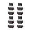 Replacement Thermicon Refill Tip Blades for Nono Hair Removal Epilator 8800 MINI Pro 3 and Pro 5 (8 Wide &4 Narrow) view 1