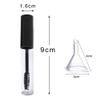 10ml Empty Mascara Tube, Eyeliner Tube and Lip Gloss Tubes, Black Eyelash Cream Container Bottle with Funnels Transfer Pipettes (3pcs) view 2