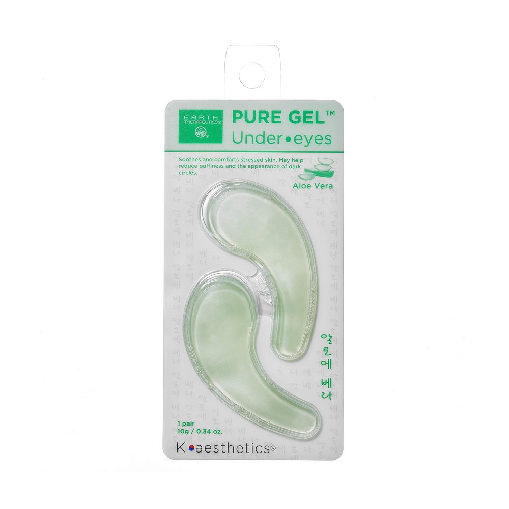 Earth Therapeutics Pure Gel UnderEye - Aloe Vera - 1 pair