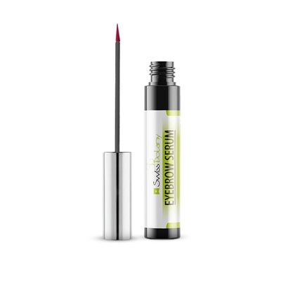 Swiss Botany Eyebrow Growth Serum  Potent Eyebrow Serum to grow brows - Noticeable Results within Four Weeks - Easy to Use Brow Serum for All Skin Types  0.3 fl. Oz.