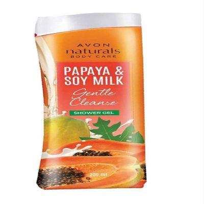 Avon Naturals Gentle Cleanse Papaya & Soy Milk Shower Gel 200 ml