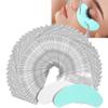 100 Pairs Eye Gel Pads, Under Eyelash Extensioon Gel Pad Kit, False Eyelash Grafting Isolation Pad Disposable Eyelash Extension Patch view 1