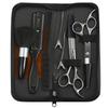 9 Pcs Professional Hair Cutting Scissors Set, Hairdressing Scissors Kit, Neck Duster, Thinning Scissors, Hair Comb, Cape, Clips for Men and Women Barber Salon Home view 2