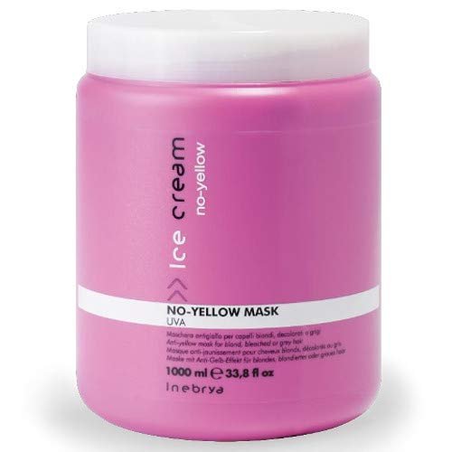 Inebrya Ice Cream No-Yellow UV mask 1000ml/ 33.8oz