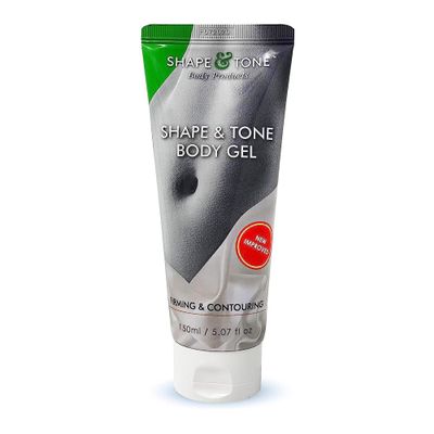 Anti-Cellulite Gel Cream  Body Moisturizer for Arms Legs and Stomach  Lift and Slim body cream by Shape and Tone 150 ml
