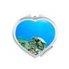 Ocean Sea Turtle Fish Science Nature Picture Mirror Travel Magnification Portable Handheld Pocket Makeup view 1