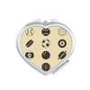 Ball Class Sport Simple Geometry Pattern Mirror Travel Magnification Portable Handheld Pocket Makeup view 1