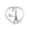 Line Drawing Eiffel Tower Outline Paris Mirror Travel Magnification Portable Handheld Pocket Makeup view 1