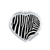 Pinto Animal Art Grain Illustration Pattern Mirror Travel Magnification Portable Handheld Pocket Makeup view 1
