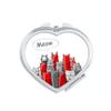 Cartoon Cute Cat Mewing Protect Animal Pet Lover Mirror Travel Magnification Portable Handheld Pocket Makeup view 1