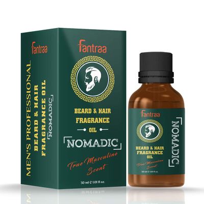 Fantraa Beard and Hair Fragrance Oil - 30 ml (Nomadic)