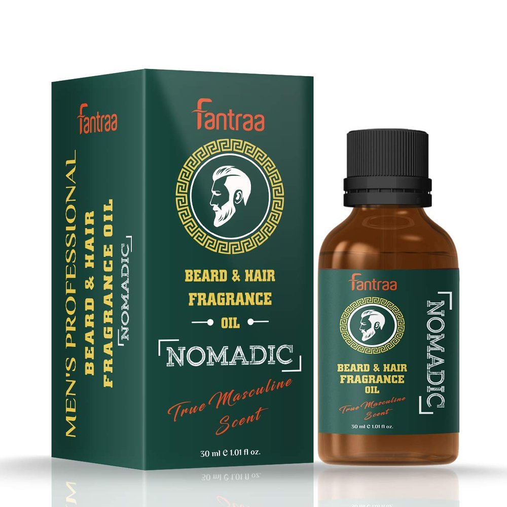Fantraa Beard and Hair Fragrance Oil - 30 ml (Nomadic)