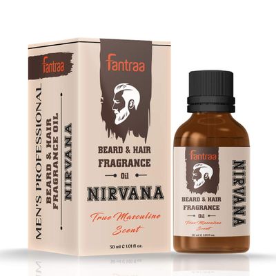 Fantraa Beard and Hair Fragrance Oil - 30 ml (Nirvana)