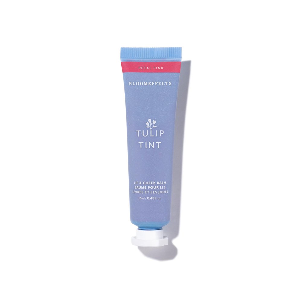 Bloomeffects - Natural Tulip Tint Lip + Cheek Balm | Cruelty-Free, Non-Toxic, Clean Beauty (Petal Pink)