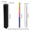 ANZKA 50 Pcs Eyeliner Packaging Boxes, 5.9x0.59x0.59 Inch Twist Pen Wrapping Box, Black Matte Nail Oil Pen Package Boxes view 2