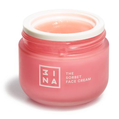 3INA MAKEUP - Vegan - Cruelty Free - The Sorbet Face Cream - Coral - Moisturizing - Soothing - Nourishing - Light Weight Texture