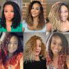 8 Packs Goddess Box Braids Crochet Hair-12 Inch Crochet Box Braids Pre-looped Bohomian Crochet Braids Hair Synthetic Braiding Hair Extensions Crochet Hair for Black Women(1B/30) view 2