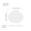 Red Blue Planet Star Nebulae Mirror Portable Fold Hand Makeup Double Side Glasses view 3