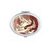 Two Phoenixes Fly Animal Portrait Mirror Portable Fold Hand Makeup Double Side Glasses view 1