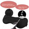 Aroy Luxury Silk Sleep Mask 100% Mulberry Silk Eye Mask/Anti-Aging (Black) view 3