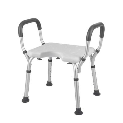 Bathroom Shower Chair with Rails, Bathtub Lift Chair with Back, Medical Shower Bench Bath Seat Chair with Special Seat, Shower Seat for Elderly, Senior, Handicap & Disabled,D