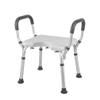 Bathroom Shower Chair with Rails, Bathtub Lift Chair with Back, Medical Shower Bench Bath Seat Chair with Special Seat, Shower Seat for Elderly, Senior, Handicap & Disabled,D view 1